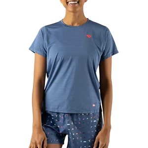 Women's rabbit UPF T-Shirt Small Bijou Blue