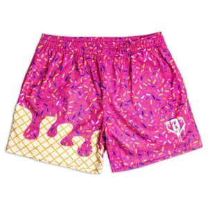 Boys' Baseball Lifestyle Ice Cream Lounge Shorts Youth Small Strawberry