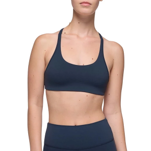 Women's prAna Luxara Racerback Sports Bra XLarge Stormy Night