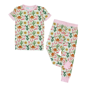 Girls' Emerson and Friends Bamboo Pajama Set Toddler 4/5T Hey Y'all