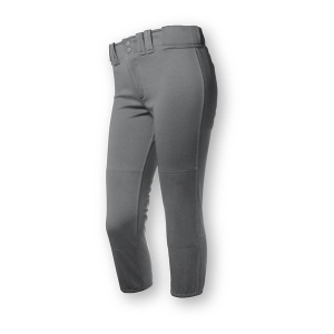 Women's RIP-IT 4-Way Stretch Pro Softball Pants Small Charcoal Regular