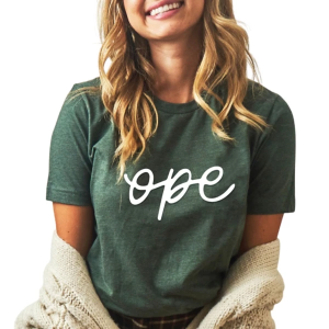 Women's Oat Collective Ope Puff Print T-Shirt XLarge Heather Forest