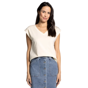 Women's Thread & Supply Romy T-Shirt Medium Bone