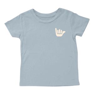 Kids' Tiny Whales Good Days T-Shirt 8 Ocean