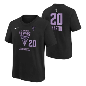 Nike Kids' Golden State Valkyries Kate Martin #20 Name & Number T-Shirt