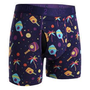 Men's 2UNDR Swing Shift Boxer Briefs Underwear XLarge Pickle Paradise