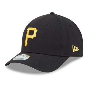 Kids' Pittsburgh Pirates New Era Player Replica 9FORTY Snapback Hat Black