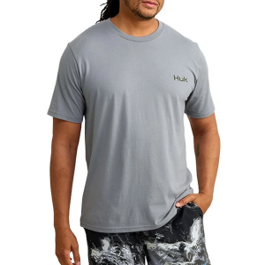 Men's Huk KC Badge T-Shirt 3XLarge Night Owl