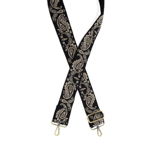 Women Joy Susan Black & Natural Paisley Guitar handbag-accessories