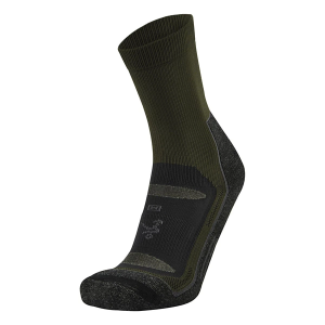 Adult Balega Blister Resist Singles Crew Running Socks Large Green Pepper
