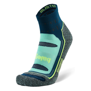 Adult Balega Blister Resist Singles Quarter Running Socks Small Teal