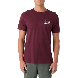 Men's O'Neill Working Stiff Standard Fit T-Shirt Small Burgundy