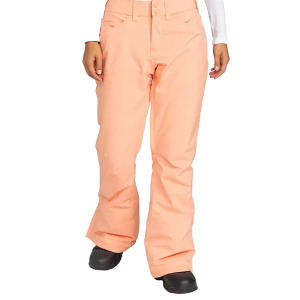 Women's Roxy Snow Pants Backyard Medium Peach Pink