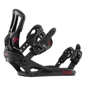 Men's Rossignol Battle Adult Snowboard Bindings XLarge Black/Red