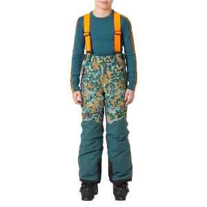 Boys' Helly Hansen Inc Snow Bibs No Limits 2.0 10 Dark Creek