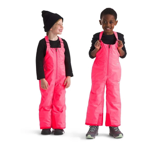 The North Face Snow Bibs Toddler Freedom 4T Radiant Poppy