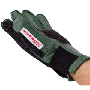 Creedmoor Sports Green Leather Full Finger Glove With Top Grip