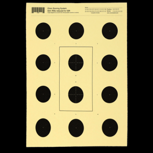 Orion 12 Bull 50ft Smallbore Rifle Target