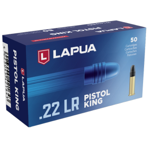 Lapua Pistol King .22 LR Ammunition