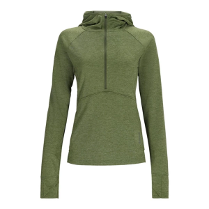 Women's Simms BugStopper Fishing Hoodie XLarge Dark Clover Heather