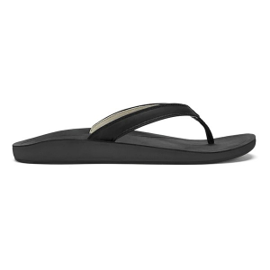 Women's OluKai Southshore Flip Flop Sandals 11 Lava Rock / Lava Rock