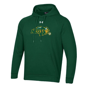 North Dakota State Bison Under Armour Hoodie Medium Forest