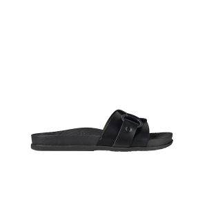 Women's Reef Cushion Vera Cruz Single Slide Sandals 8.5 Black Night
