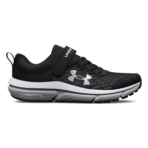 Boys' Under Armour Assert 10 Running Shoes sneakers-athletic-shoes Little 1.5 Regular Black/White