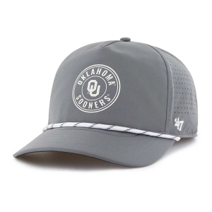 Oklahoma Sooners 47 Brand Loop Hitch Adjustable Hat One Size Grey Heather