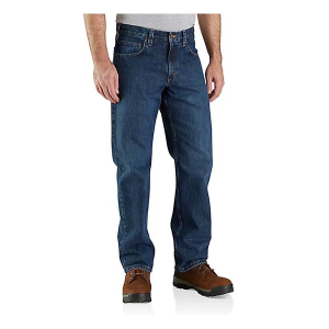 Men's Carhartt Relaxed Fit 5-Pocket Jeans Utility Pants 32 Bay