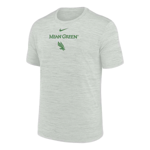 North Texas Mean Green Nike Sideline Velocity T-Shirt Small Photon