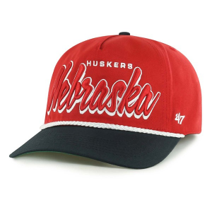 Nebraska Cornhuskers 47 Brand Dropshadow Rope Adjustable Hat One Size Red