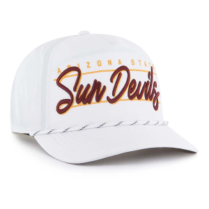 Arizona State Sun Devils 47 Brand Condor Hitch Adjustable Hat One Size White