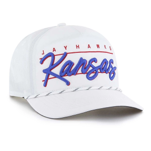 Kansas Jayhawks 47 Brand Condor Hitch Adjustable Hat One Size White