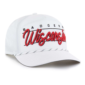 Wisconsin Badgers 47 Brand Condor Hitch Adjustable Hat One Size White