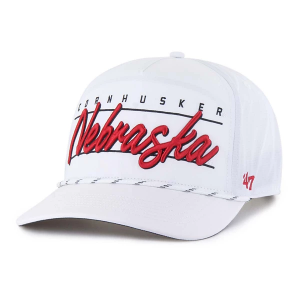 Nebraska Cornhuskers 47 Brand Condor Hitch Adjustable Hat One Size White