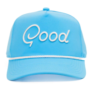 Men's Good Good Golf Catch The Wave Rope Golf Snapback Hat One Size Blue