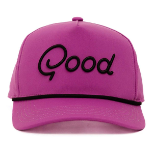 Men's Good Good Golf Good To Go Rope Golf Snapback Hat One Size Fuschia