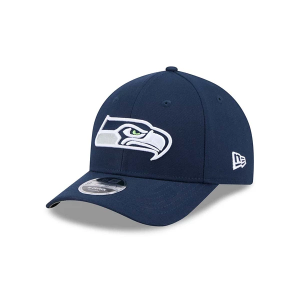 Seattle Seahawks New Era Team 9Forty Adjustable Hat One Size Navy
