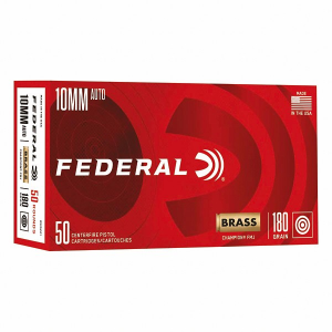 Federal Champion Training FMJ Handgun Ammunition