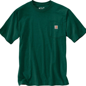 Men's Carhartt Loose Fit Heavyweight Pocket T-Shirt Small North Woods Heather