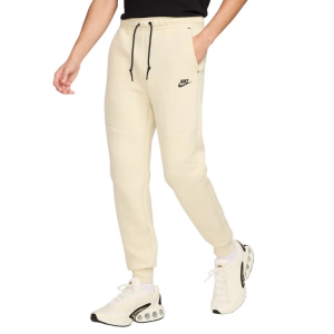 Men's Nike Tech Fleece Joggers Medium Lt Khaki/Black Regular