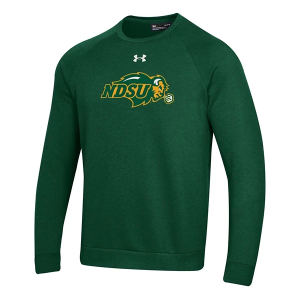 North Dakota State Bison Under Armour Crew 2XLarge Forest