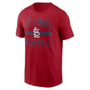 St. Louis Cardinals Arched T-Shirt Medium Red