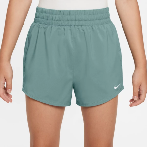 Girls' Nike One Shorts Medium Cannon/White