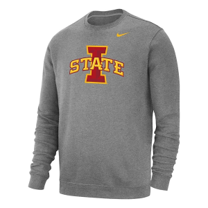 Iowa State Cyclones Nike Crew XLarge Dark Heather
