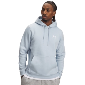 Men's Under Armour Icon Fleece Hoodie 3XLarge Blue Calm / White