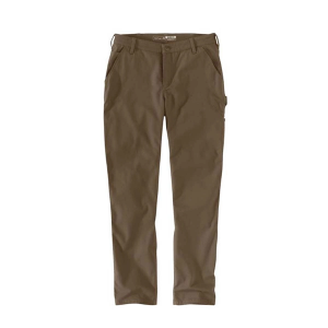 Women's Carhartt Rugged Flex Relaxed Fit Canvas Utility Pants 10 Tarmac Tall