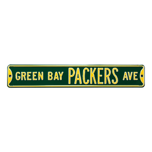Authentic Street Signs Green Bay Packers Ave Street Sign