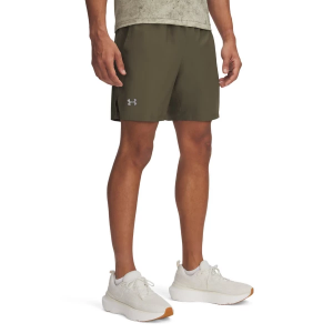 Men's Under Armour Launch Unlined 7" Shorts Medium Marine OD Green/Reflective